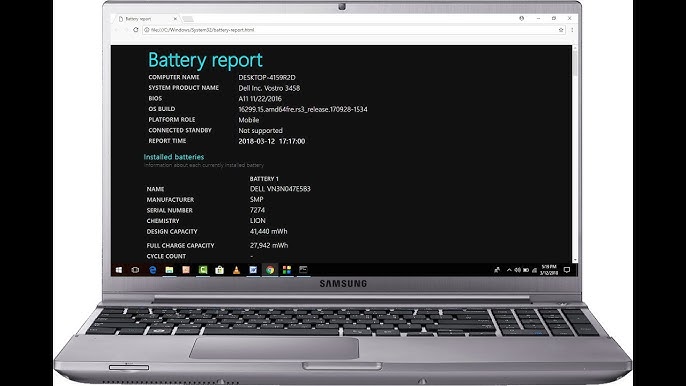laptop battery capacity